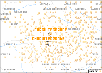 map of Chagüite Grande