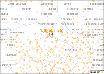 map of Chagüites
