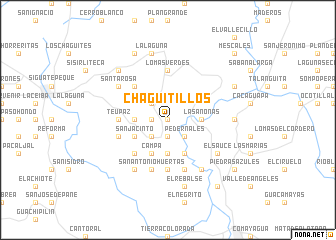 map of Chagüitillos