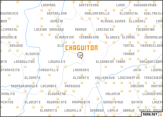 map of Chagüitón