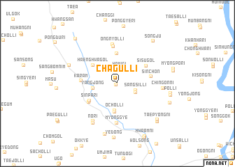map of Chagŭl-li