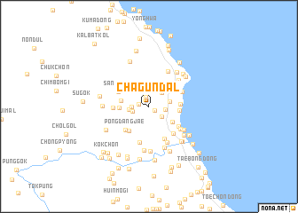 map of Chagŭndal