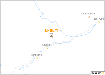 map of Chagyr