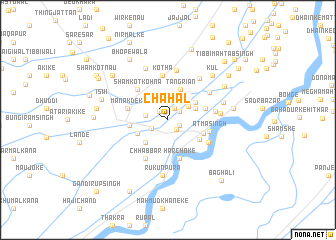 map of Chāhal