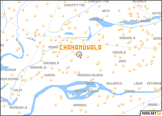 map of Chāh Āmūwāla