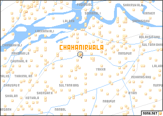 map of Chāh Anīrwāla