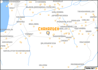 map of Chahār Deh
