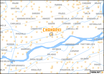 map of Chāharki