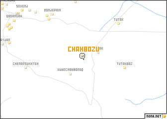 map of Chāh Bozū