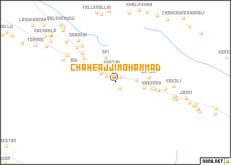 map of Chāh-e \