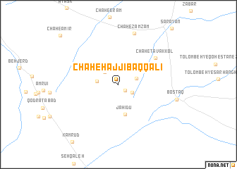 map of Chāh-e Ḩājjī Baqqālī