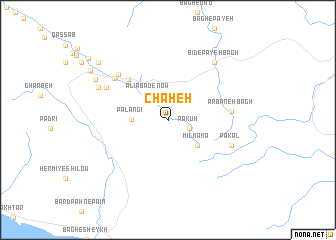 map of Chāheh