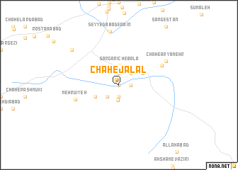 map of Chāh-e Jalāl