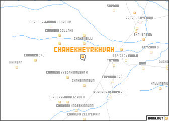map of Chāh-e Kheyr Khvāh