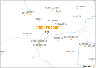 map of Chāh-e Ma‘dan