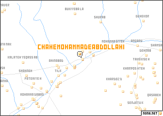 map of Chāh-e Moḩammad-e ‘Abdollāhī