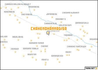 map of Chāh-e Moḩammad ‘Īsá