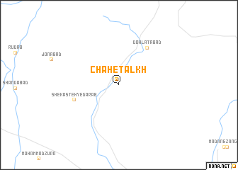 map of Chāh-e Talkh