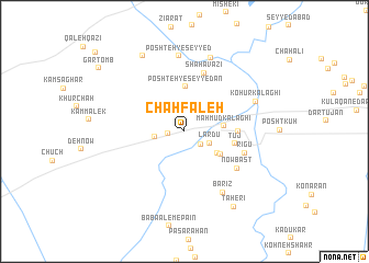 map of Chāh Fa‘leh