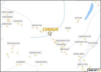 map of Chāh Gīn