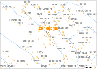 map of Chāh Gorgī