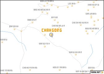 map of Chāh Gorg