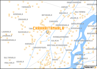 map of Chāh Haitamwāla