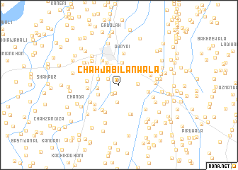 map of Chāh Jabīlānwāla