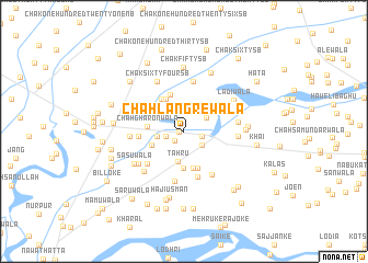 map of Chāh Langrewāla