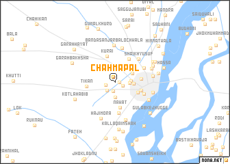 map of Chāh Mapāl