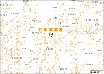 map of Chahmra Gali