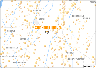 map of Chāh Nabīwāla