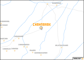 map of Chāh Namak