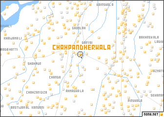 map of Chāh Pandherwāla