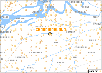 map of Chāh Piārewāla