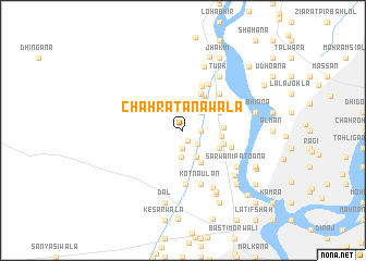 map of Chāh Ratanawāla