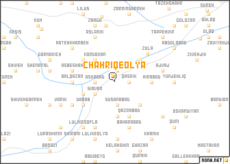 map of Chahrīq-e ‘Olyā