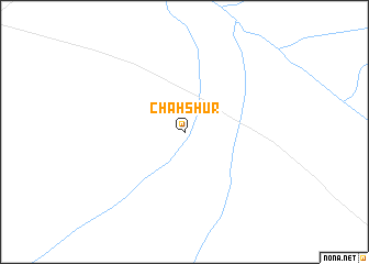 map of Chāh Shūr