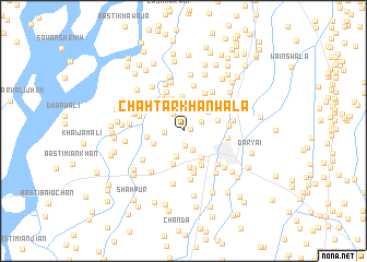 map of Chāh Tarkhānwāla