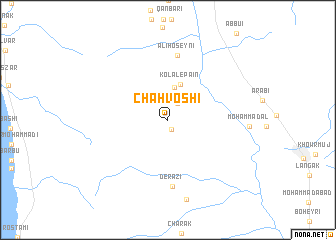 map of Chāh Voshī