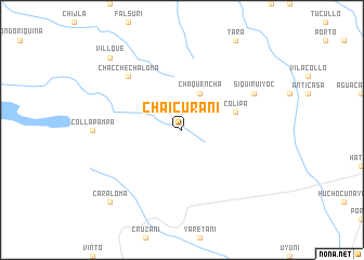 map of Chaicurani