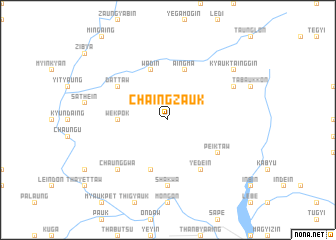 map of Chaingzauk