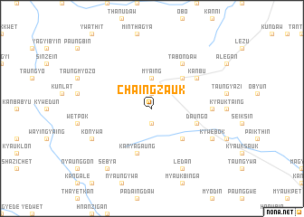 map of Chaingzauk