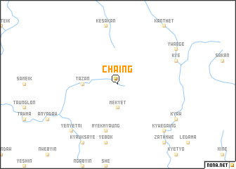 map of Chaing