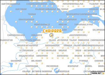 map of Chāipāra