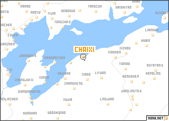 map of Chaixi