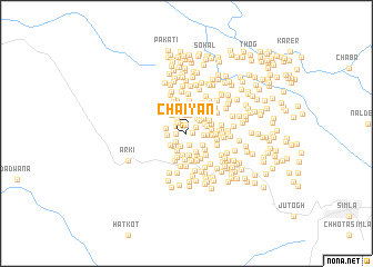 map of Chaīyan