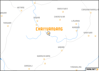 map of Chaiyuandang