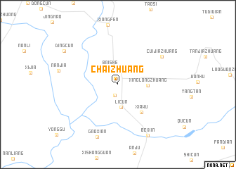 map of Chaizhuang
