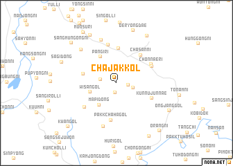 map of Chajak-kol